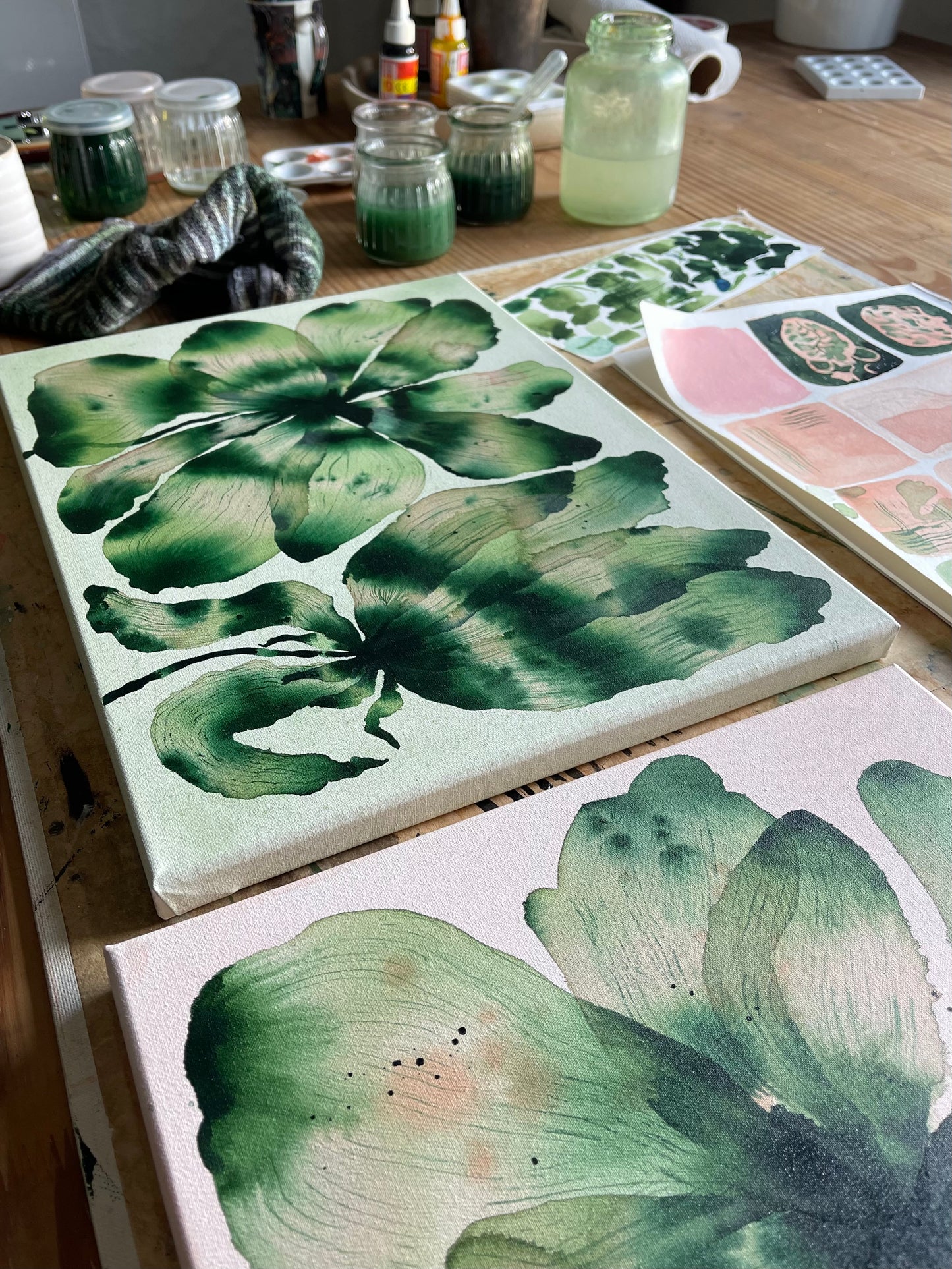 Coming Soon ~ Spring Blooms Acrylic Ink Workshop