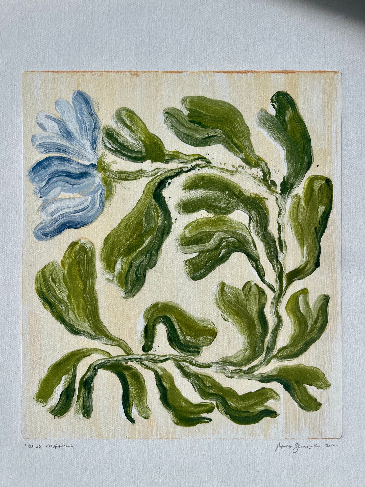 Blue Morning (Framed)