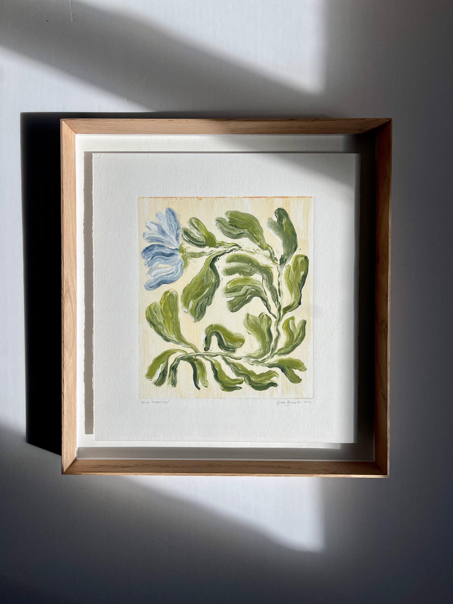 Blue Morning (Framed)