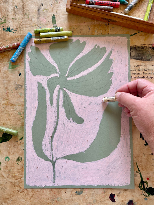 Spring Blooms Pastel Workshop