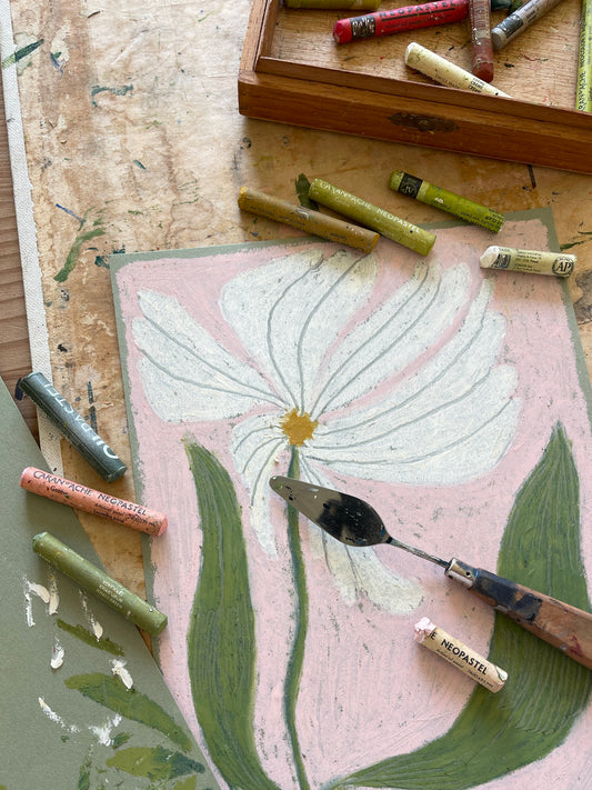 Spring Blooms Pastel Workshop