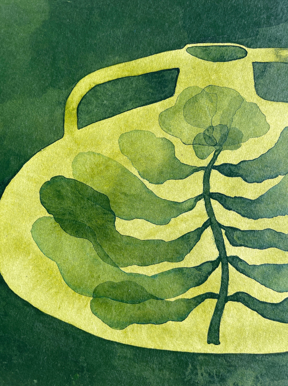 Botanical Acrylic Ink Workshop 1
