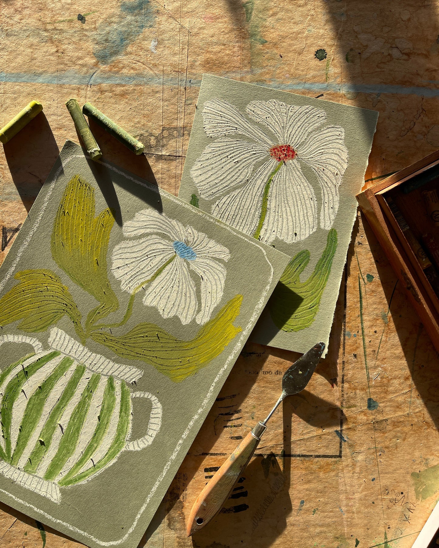 Imagined Botanicals Pastel Workshop