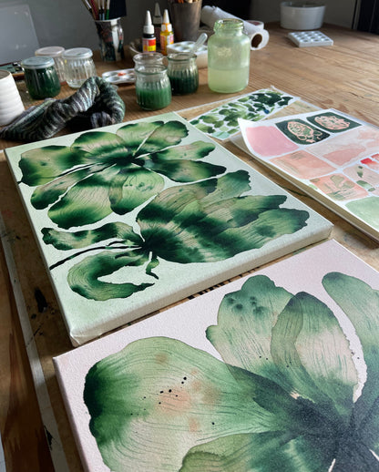 Imagined Botanicals Ink Workshop