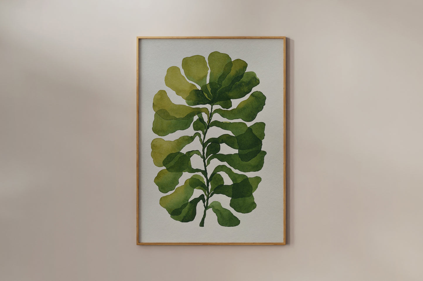 La Fleur Verte # 2 - Original Artwork