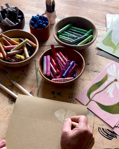 Imagined Botanicals Pastel Workshop