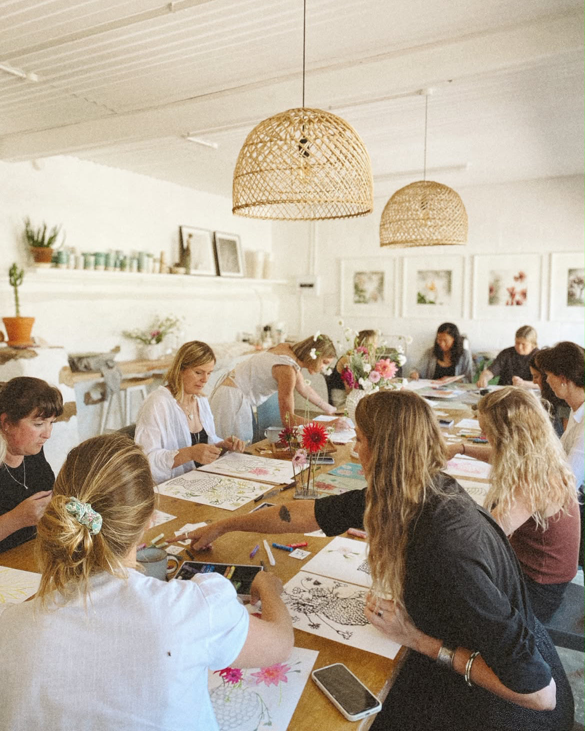 Imagined Botanicals Pastel Workshop