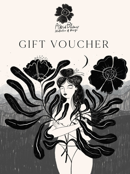 Astrid Blumer Illustration Gift Card